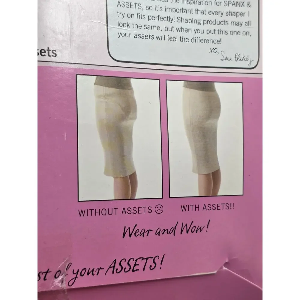 SPANX Love Your Assets  by Sara Blakely Shaper, Nude 4 Flatten Smooth High Waist